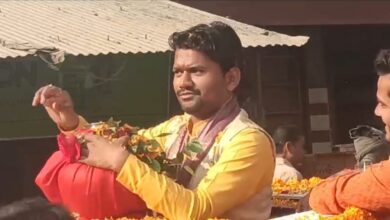 Photo of भव्य शोभा यात्रा के साथ सांडी पहुंचा रामलला का पूजित कलश