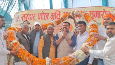 Photo of राज्यमंत्री संजय गंगवार व विधायक पुवाया चेतराम ने खुटार तिकुनिया पर किया सरदार वल्लभ भाई पटेल की मूर्ति का अनावरण