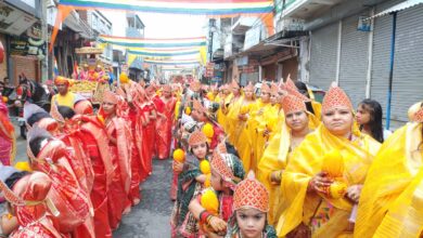 Photo of पंचकल्याणक महोत्सव के दूसरे दिन धूमधाम के साथ भगवान का जन्म कल्याणक महोत्सव मनाया गया