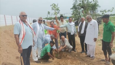 Photo of National President of Young Men’s Association of India Amit Swami participated in the program organized by Bhagwan Parshuram Shiksha Samiti