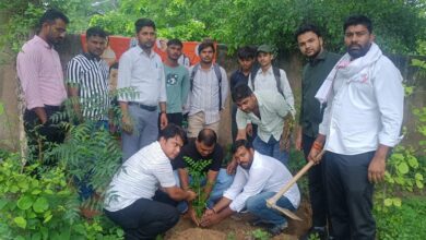 Photo of युवा कांग्रेस ने मनाया वृक्षारोपण करके स्थापना दिवस