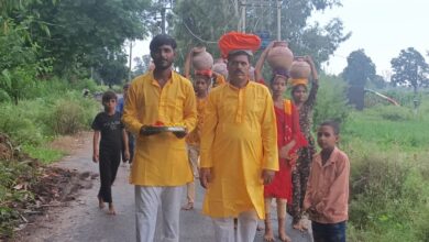 Photo of कलश यात्रा के साथ शिव महापुराण की कथा प्रारंभ