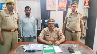 Photo of शातिर अपराधी को पुलिस ने तमंचा सहित किया गिरफ्तार