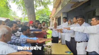 Photo of पाली गोठरा सब-डिवीजन में लाइन स्टाफ, फोरमैन और जेई के साथ मनाया गया सुरक्षा दिवस