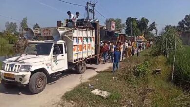 Photo of हर वर्ष की भांति इस वर्ष भी कोसमा में निकाली गई माँ दुर्गा की शोभा यात्रा