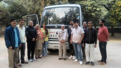 Photo of रेवाड़ी के पत्रकारों का एक समूह बद्रीनाथ धाम की यात्रा पर रवाना