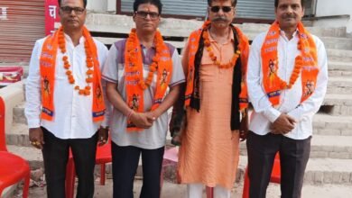 Photo of आयोजकों की मेहनत रंग लाई  सफल शोभा यात्रा के बाद जोरदार स्वागत