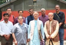 Photo of ग्रामीण पत्रकार एसोसिएशन के राष्ट्रीय अध्यक्ष को बधाई