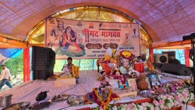 Photo of मदावली में चल रही श्रीमद् भागवत कथा के छठवें दिन कथा व्यास ने धर्म की व्याख्या की