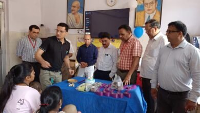 Photo of अनुष्का फाउंडेशन ने जिला अस्पताल आगरा में मनाया वर्ल्ड क्लब फुट डे