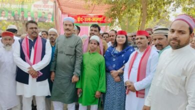Photo of यूपी के शाहजहांपुर में ईद का पर्व हर्षोल्लास के साथ मनाया गया।
