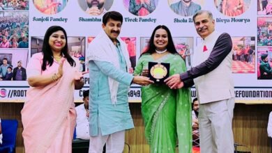 Photo of संजोली पांडेय को विशेष पुरस्कार से दिल्ली मे किया गया सम्मानित