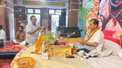 Photo of श्री एकरसानंद आश्रम में श्रीमद् भागवत कथा का तृतीय दिवस