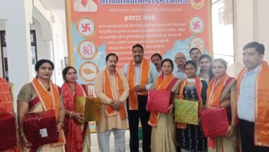 Photo of रक्षाबंधन पर्व पर कृष्ण चन्द्र गांधी सरस्वती विद्या मंदिर में हुआ विशेष आयोजन