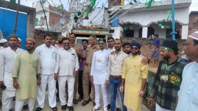 Photo of औंछा में बड़े धूमधाम के साथ जश्ने ईद मिलादउल नबी मनाया गया 