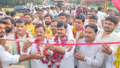 Photo of पृथ्वी और गणेश पूजन के साथ बेवर में रामलीला का हुआ शुभारंभ