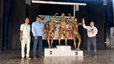Photo of Haryana Police’s Sunil Kumar Crowned Champion in Bodybuilding at 74th All India Police Wrestling Cluster- 2025