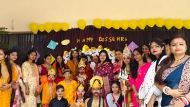 Photo of दशहरा उत्सव: ऑल सेंट्स स्कूल में रावण दहन और कन्या पूजन का आयोजन