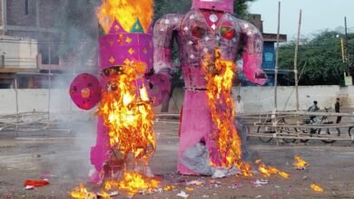 Photo of मेघनाद वध व सुलोचना सती का हुआ मंचन