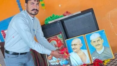 Photo of राष्ट्रपिता महात्मा गांधी व पूर्व प्रधानमंत्री लाल बहादुर शास्त्री की जयंती को बड़े धूमधाम के साथ मनाया गया |