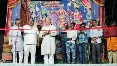 Photo of पूर्व एमएलसी ने रामलीला का फीता काटकर किया शुभारंभ