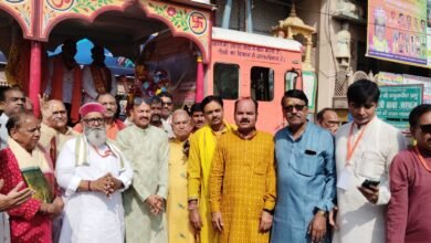 Photo of श्रीकृष्ण बलराम शिक्षा यात्रा का हुआ मथुरा से उज्जैन को प्रस्थान