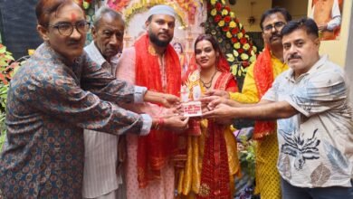 Photo of सदर बाजार की रचना गली बनी मिनी वृन्दावन, मची राधानाम की धूम ।