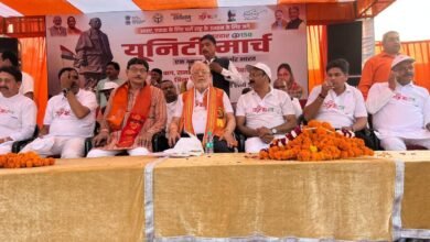 Photo of सरदार वल्लभभाई पटेल की मनाई गई जयंति, यूनिटी मार्च में शामिल हुए वित्त मंत्री और सांसद