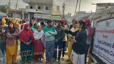 Photo of श्रमिक सुरक्षा योजनाओं की मजदूरों को दी जानकारी