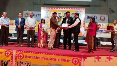 Photo of केएलपी कॉलेज में रेड क्रॉस प्रशिक्षण शिविर का पांचवां दिवस मुख्य अतिथि अंकुश मिगलानी की उपस्थिति में संपन्न