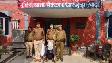 Photo of रेवाड़ी पुलिस की अवैध हथियार रखने वालों की धरपकड़ लगातार जारी 3 अलग-अलग मामलों में 3 आरोपी धरे