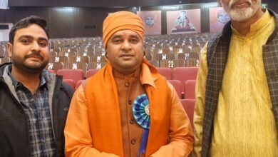 Photo of महंत बाबा बालकनाथ योगी से युवा समाजसेवी प्रथम अग्रवाल की आत्मीय मुलाकात