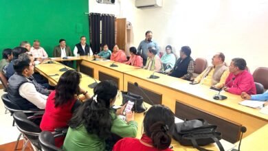 Photo of मुमुक्षु महोत्सव की तैयारियां पूर्ण,प्राचार्य ने की समीक्षा बैठक