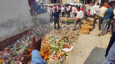 Photo of 894 लीटर तेल सीज, 2 नमूने जांच को भेजे, 25 पेटी नूडल्स व 110 किलो नमकीन नष्ट