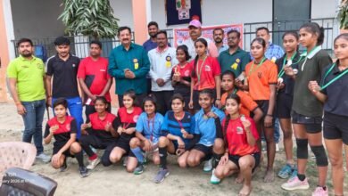 Photo of जिला ओलम्पिक संघ द्वारा 1 दिवसीय जिलास्तरीय बालक बालिका हैंडबाल प्रतियोगिता का आयोजन सुदामा प्रसाद वनस्थली में किया