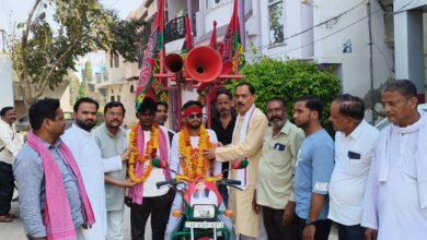 Photo of शाहजहांपुर पहुँची PDA सपा बाइक मिनी रथ यात्रा का जिलाध्यक्ष तनवीर खां ने स्वागत सम्मान