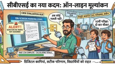Photo of सीबीएसई परीक्षार्थियों का अब होगा ऑन लाइन मूल्यांकन