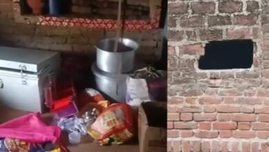 Photo of दीवार काटकर घर में घुसे चोर, ट्रक चालक के घर से लाखों के जेवरात साफ