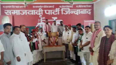 Photo of बिजलीपुरा स्थित पार्टी कार्यालय पर सपा ने मनाई सम्राट अशोक की जयंती
