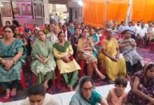 Photo of रामचरण लाल धर्मशाला में आयोजित हरिकथा का तीसरा दिवस