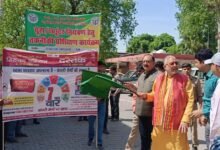 Photo of वित्तमंत्री ने संचारी रोग नियंत्रण अभियान एवं दस्तक अभियान की रैली को हरि झंडी दिखाकर किया शुभारंभ।