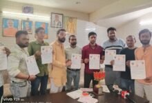 Photo of हिंदू युवा वाहिनी महानगर टीम का हुआ गठन,पवन मिश्रा बने कार्यवाहक अध्यक्ष