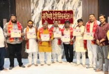 Photo of डा. अंशुमान अध्यक्ष व पं. शशांक पाठक महासचिव, माँ वैष्णोदेवी मित्र मण्डल (रजि.) की 8 सदस्यीय कमेटी का हुआ निर्वाचन