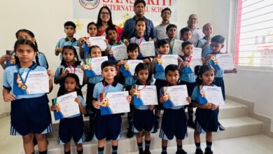 Photo of छात्रों की उत्कृष्ट उपलब्धियों पर संस्कृति इंटरनेशनल स्कूल में मनाया जश्न