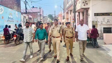 Photo of भगवान परशुराम जयंती शोभायात्रा के रूट का एसपी सिटी ने किया भ्रमण
