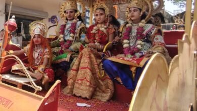 Photo of अक्षय तृतीया पर भगवान परशुराम की निकली भव्य शोभायात्रा,झाकियां रही आकर्षण का केंद्र