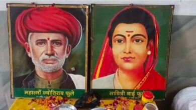 Photo of मथुरा में महात्मा ज्योतिबा फुले जी की 199 वीं जयंती पर धूमधाम से निकल गई भव्य शोभायात्रा 