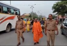 Photo of टेढ़ेश्वर नाथ से कात्यायनी शक्तिपीठ तक निकाली गई भव्य कलश यात्रा 