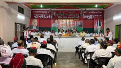 Photo of सपा सैनिक प्रकोष्ठ की मासिक बैठक पार्टी कार्यालय पर हुई संपन्न