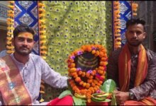 Photo of शनिदेव के जन्म दिवस पर मां कात्यायनी शक्तिपीठ दिलेरगंज शाहाबाद भक्त बन्धुओं ने शनिशिला स्थापित कर और विशाल भंडारे का आयोजन